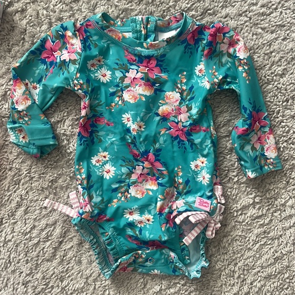 Set of 3 Ruffle Butts Baby Swim, 6 - 12 Months - Picture 4 of 4